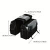 Universal Canvas Motorcycle Saddle Bags & Side Panniers