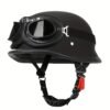 Retro Half-Face Motorcycle Helmet