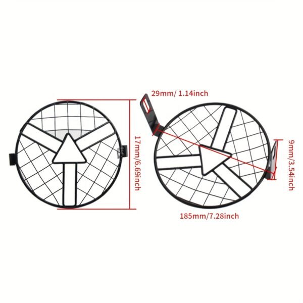 Retro Motorcycle Headlight Cover