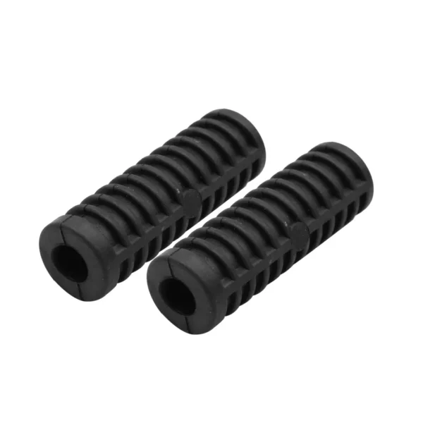 12mm Non-Slip Rubber Footpeg Cover for Motorcycles