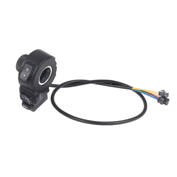 Universal 3-in-1 Motorcycle Handlebar Switch – Light, Turn Signal & Horn