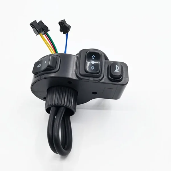 Universal 3-in-1 Motorcycle Handlebar Switch – Light, Turn Signal & Horn