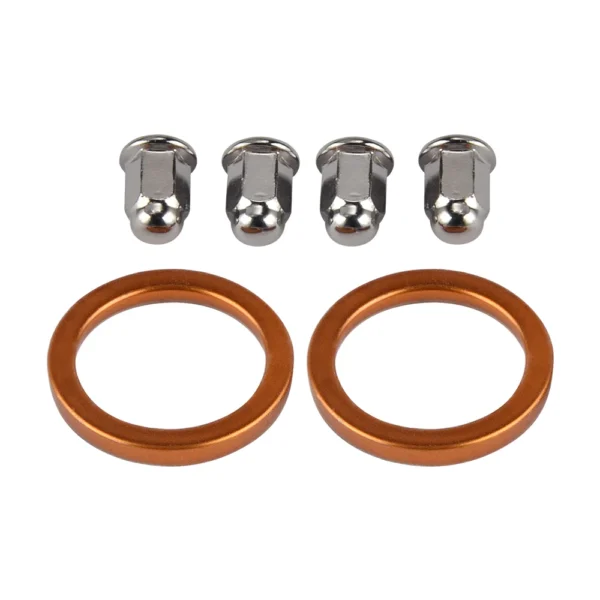 Motorcycle Exhaust Muffler Pipe Gasket Nut for Honda Models