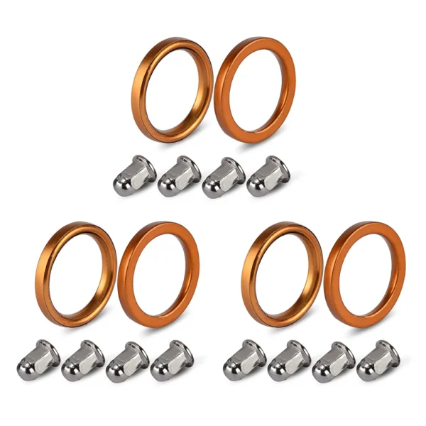 Motorcycle Exhaust Muffler Pipe Gasket Nut for Honda Models
