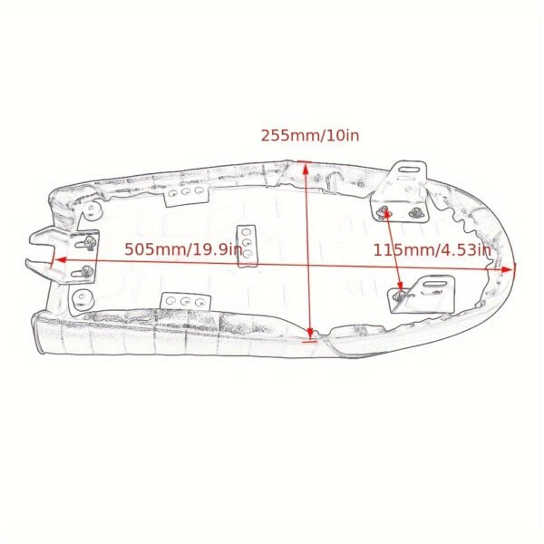 c8f1437a-854d-11ef-8b10-0a580a687c72.jpg Vintage Motorcycle Seat Pad for Cafe Racer & CG125