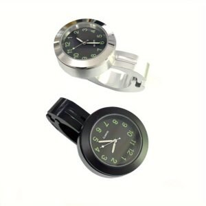 Universal Motorcycle Handlebar Mount Clock – 22mm to 25mm