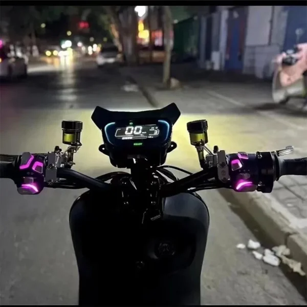 Universal 22mm Motorcycle Handlebar Switch with LED