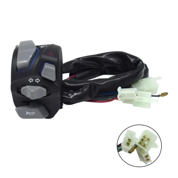 Universal 22mm Motorcycle Handlebar Switch with LED