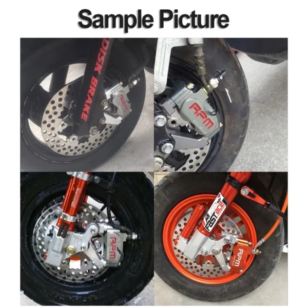Universal 200mm / 220mm Floating Motorcycle Disc Brake – 3-Hole, 70mm Pitch