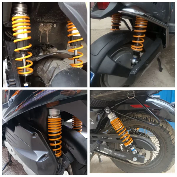 Universal Adjustable Motorcycle Rear Shock Absorber – 320mm / 340mm / 360mm