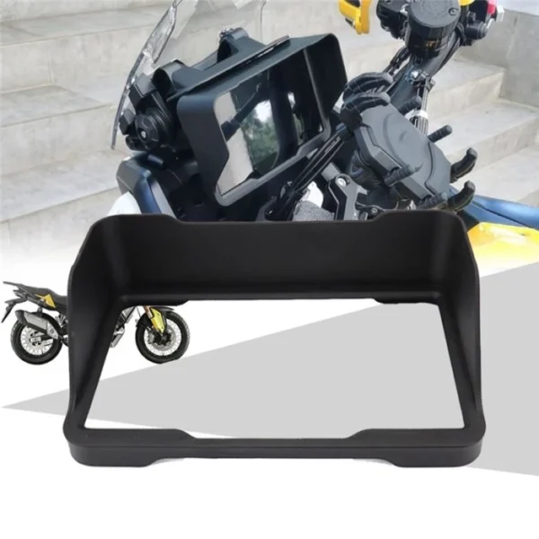 Motorcycle Speedometer Sun Visor & Instrument Screen Sunshade for QJMOTOR SVT650 & SRT750