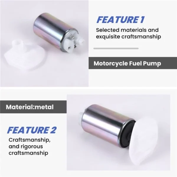 Electric EFI Motorcycle Fuel Pump for Kawasaki, Suzuki & V-Strom Models