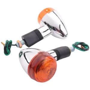 Universal Bullet Motorcycle Turn Signal Lights – Front & Rear